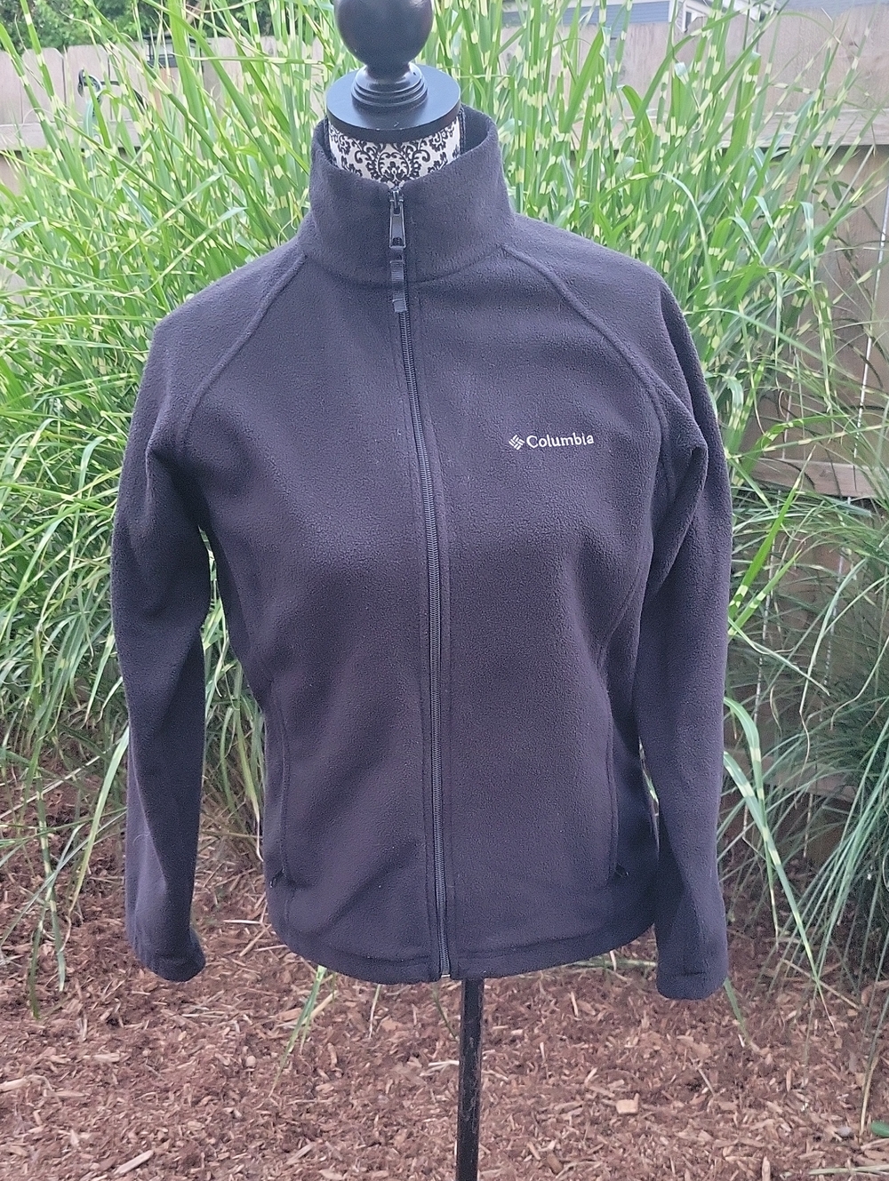 Columbia Women's Black Full-Zip Fleece Jacket